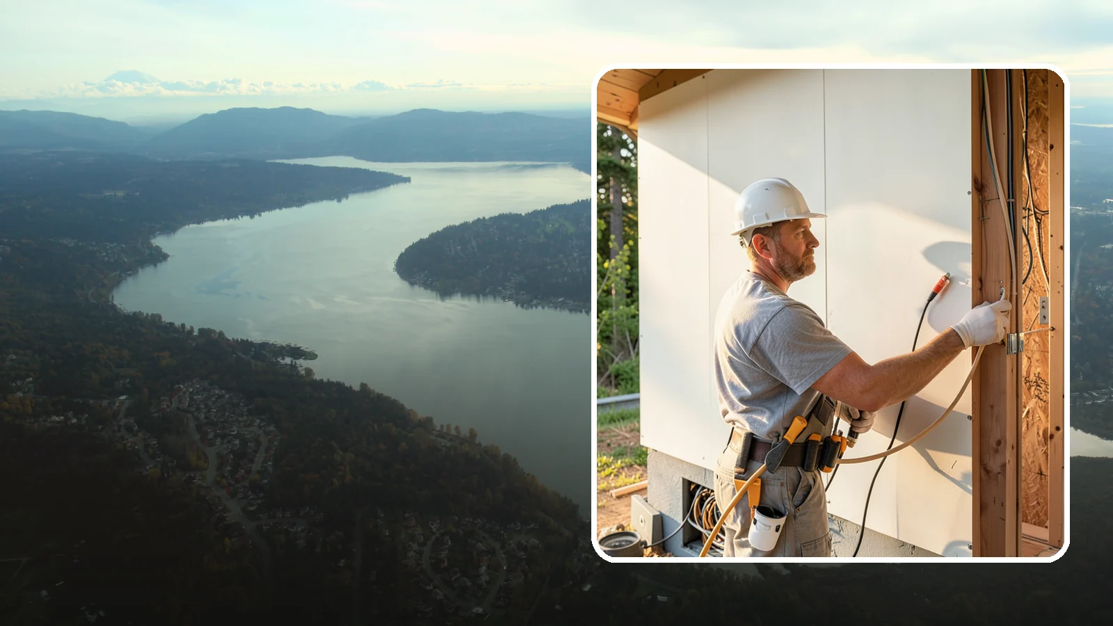 Electrical Rough-In in Sammamish, King County, WA - We install the wiring, boxes, and circuits behind your walls before insulation and drywall during a remodel or addition.