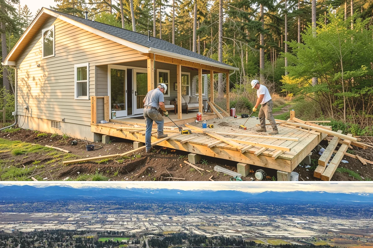 Electrical Rough-In in SeaTac, King County, WA - This interior work proceeds year-round, ideally sequenced with dry-season framing on new additions.
