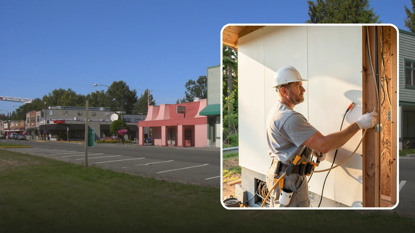 Electrical Rough-In in Snoqualmie, King County, WA - We install the wiring, boxes, and circuits behind your walls before insulation and drywall during a remodel or addition.