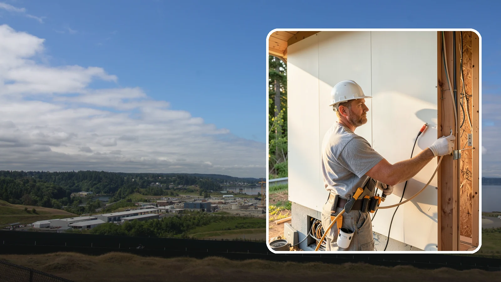 Electrical Rough-In in University Place, Pierce County, WA - We install the wiring, boxes, and circuits behind your walls before insulation and drywall during a remodel or addition.