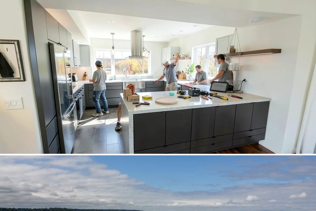 Electrical Rough-In in University Place, Pierce County, WA - This interior work proceeds year-round, ideally sequenced with dry-season framing on new additions.