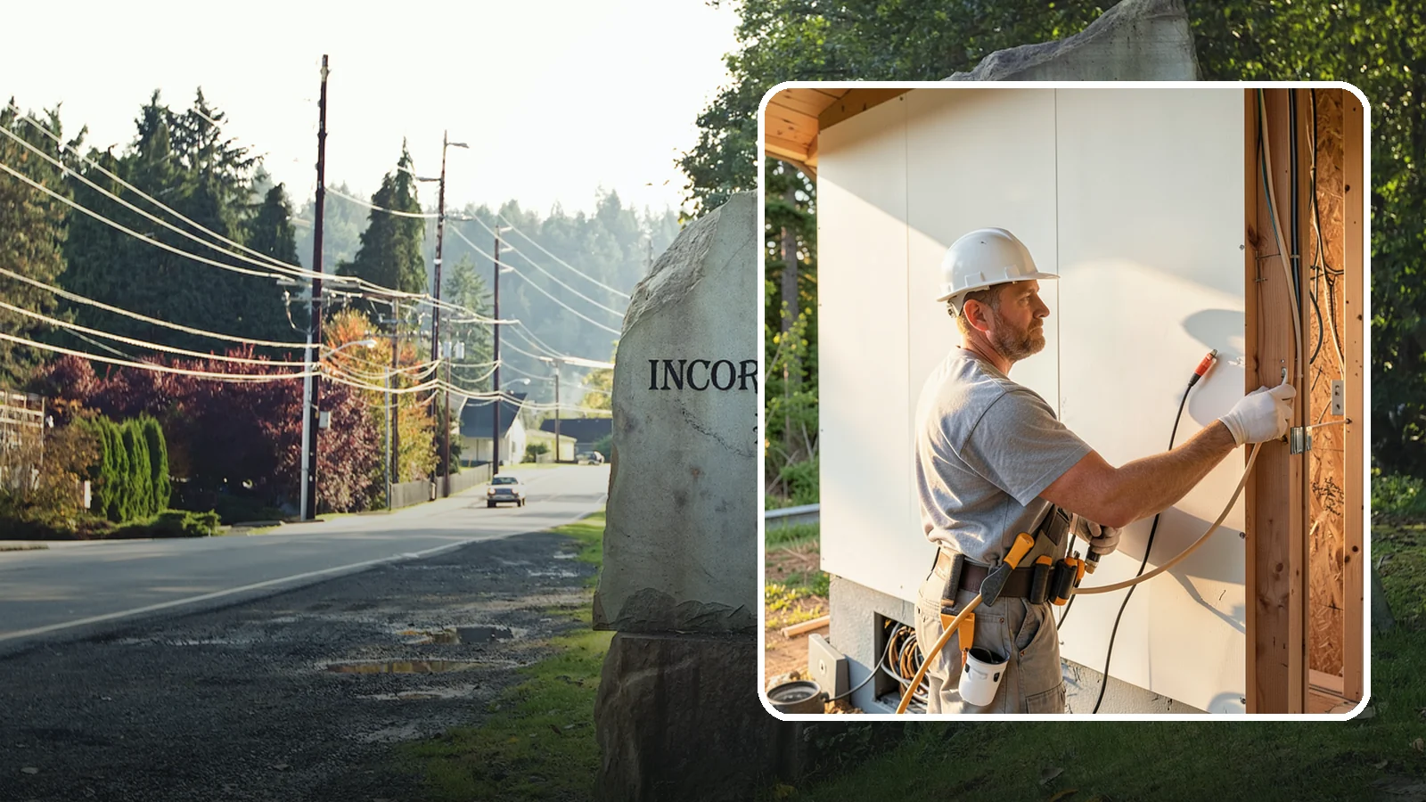 Electrical Rough-In in Wilkeson, Pierce County, WA - We install the wiring, boxes, and circuits behind your walls before insulation and drywall during a remodel or addition.