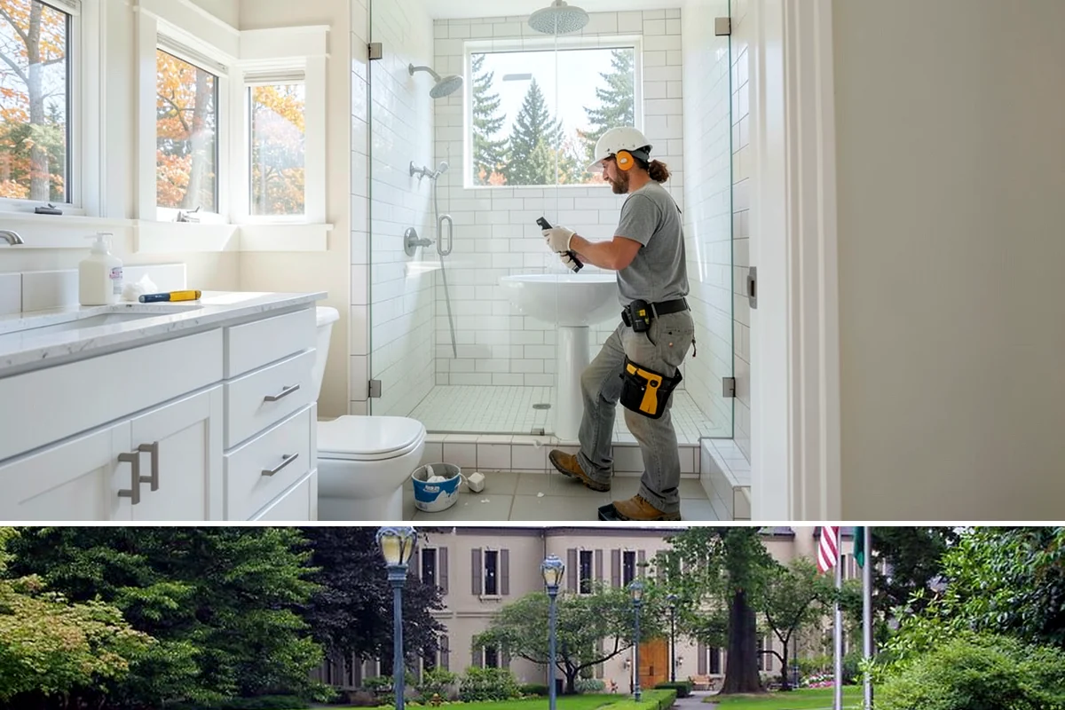 Electrical Rough-In in Woodinville, King County, WA - This interior work proceeds year-round, ideally sequenced with dry-season framing on new additions.