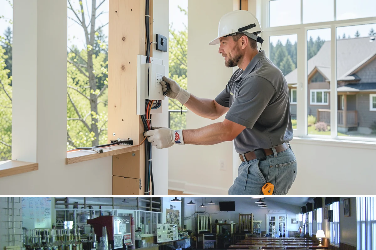 Electrical Service Upgrade in Black Diamond, King County, WA - Service upgrades can be scheduled year-round, though dry weather eases any exterior mast or meter work.