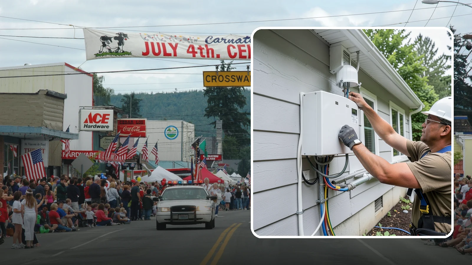 Electrical Service Upgrade in Carnation, King County, WA - We upgrade your home's incoming electrical service to a higher amperage to support modern power demands.