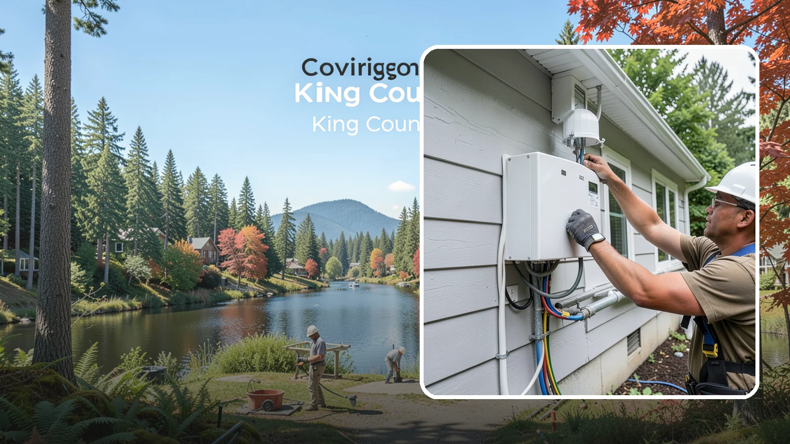 Electrical Service Upgrade in Covington, King County, WA - We upgrade your home's incoming electrical service to a higher amperage to support modern power demands.