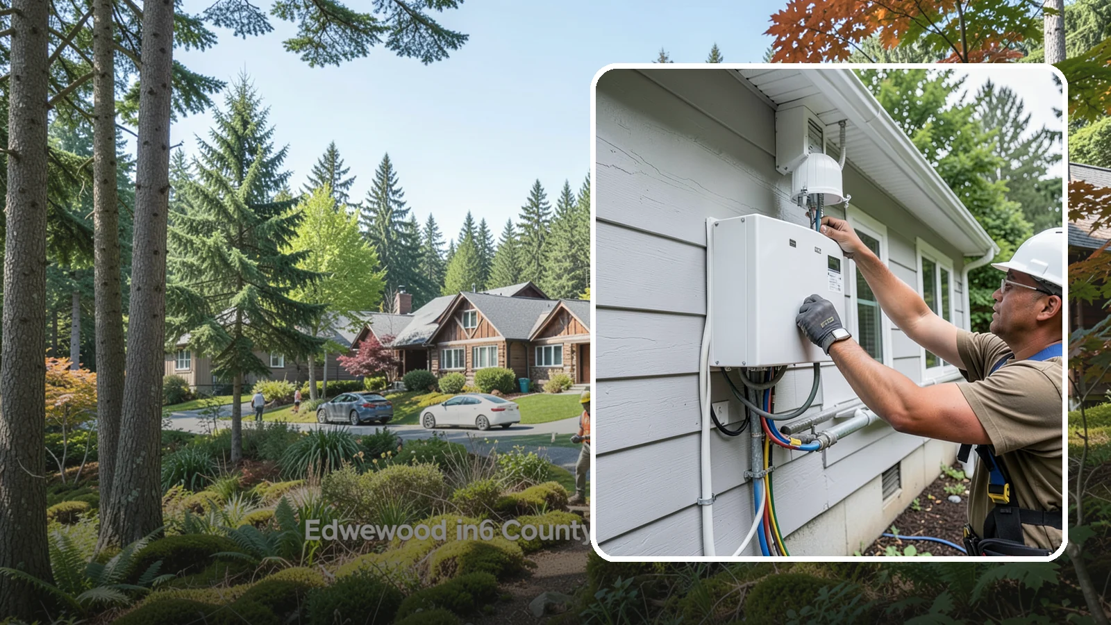 Electrical Service Upgrade in Edgewood, Pierce County, WA - We upgrade your home's incoming electrical service to a higher amperage to support modern power demands.