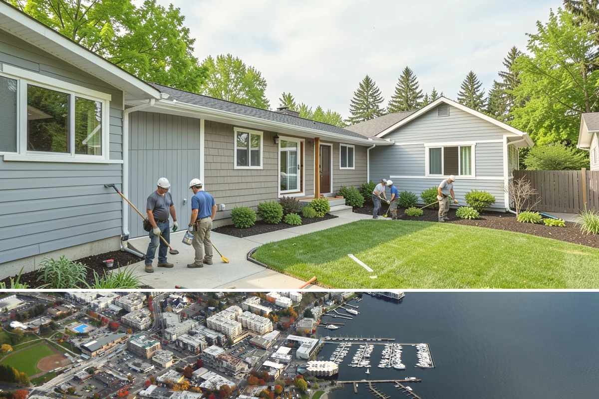 Electrical Service Upgrade in Kirkland, King County, WA - Service upgrades can be scheduled year-round, though dry weather eases any exterior mast or meter work.