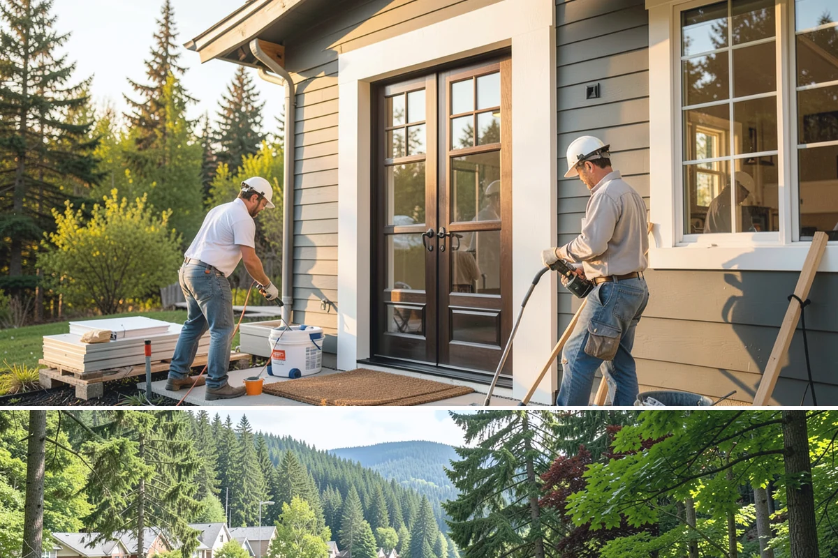 Electrical Service Upgrade in Lake Forest Park, King County, WA - Service upgrades can be scheduled year-round, though dry weather eases any exterior mast or meter work.