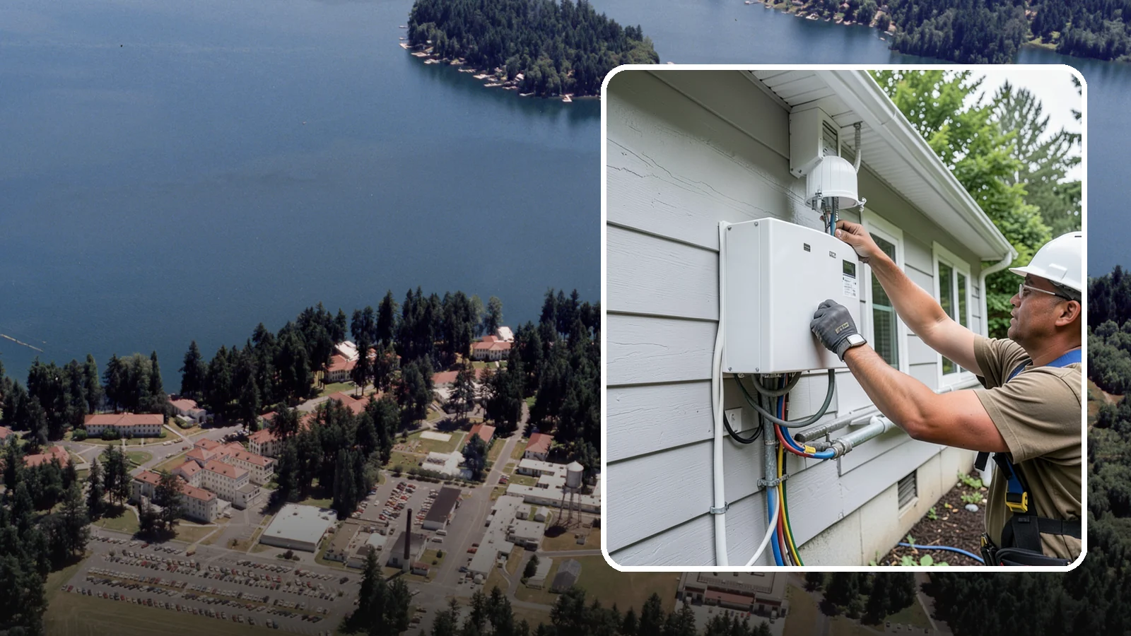 Electrical Service Upgrade in Lakewood, Pierce County, WA - We upgrade your home's incoming electrical service to a higher amperage to support modern power demands.
