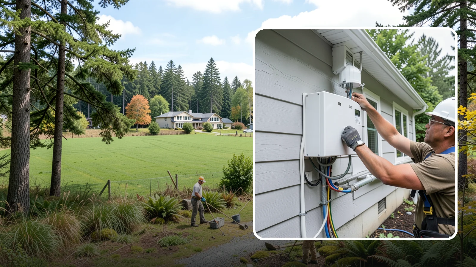 Electrical Service Upgrade in Lyman, Skagit County, WA - We upgrade your home's incoming electrical service to a higher amperage to support modern power demands.