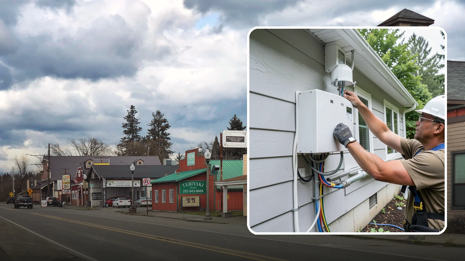 Electrical Service Upgrade in Roy, Pierce County, WA - We upgrade your home's incoming electrical service to a higher amperage to support modern power demands.