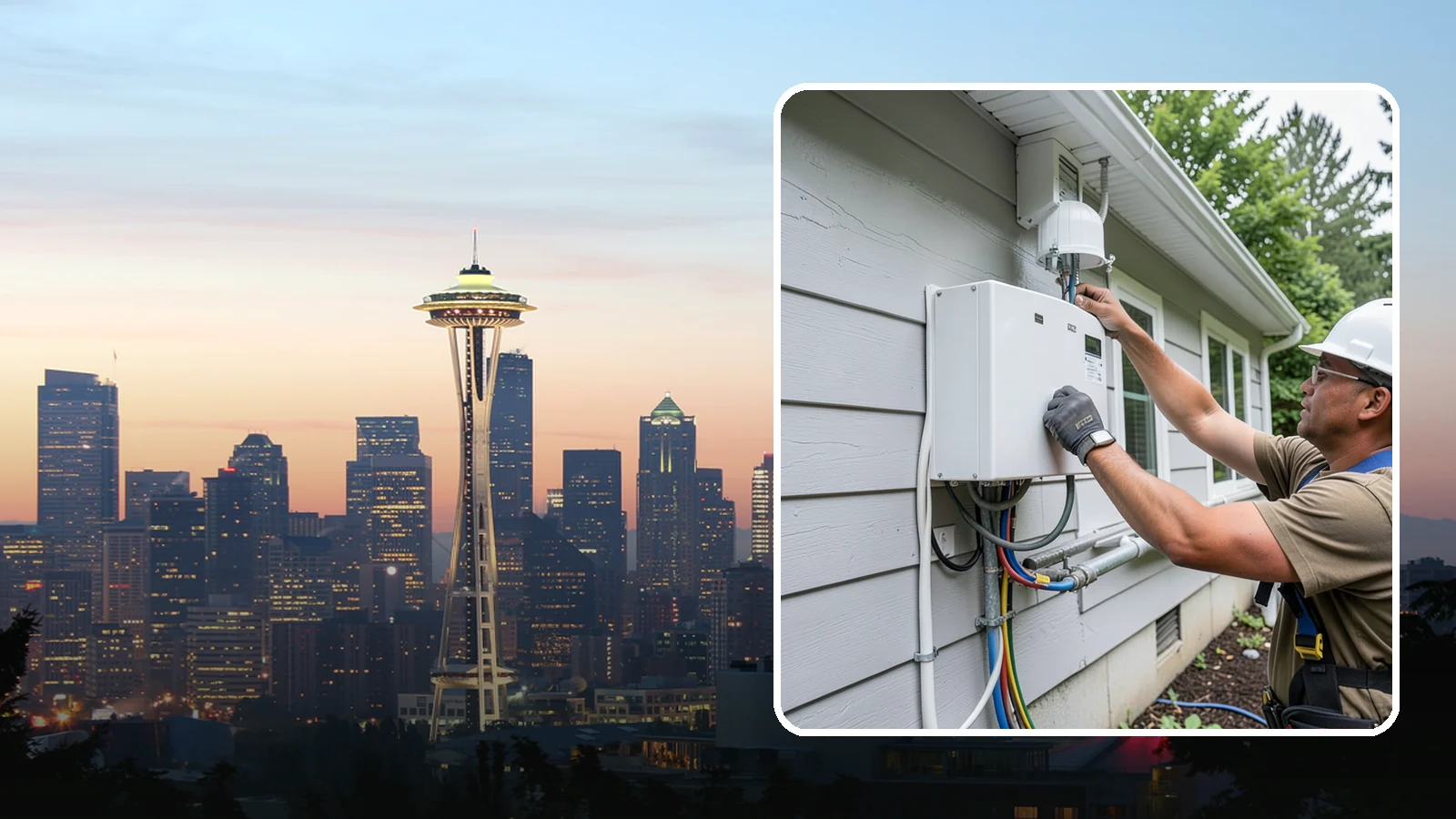 Electrical Service Upgrade in Seattle, King County, WA - We upgrade your home's incoming electrical service to a higher amperage to support modern power demands.