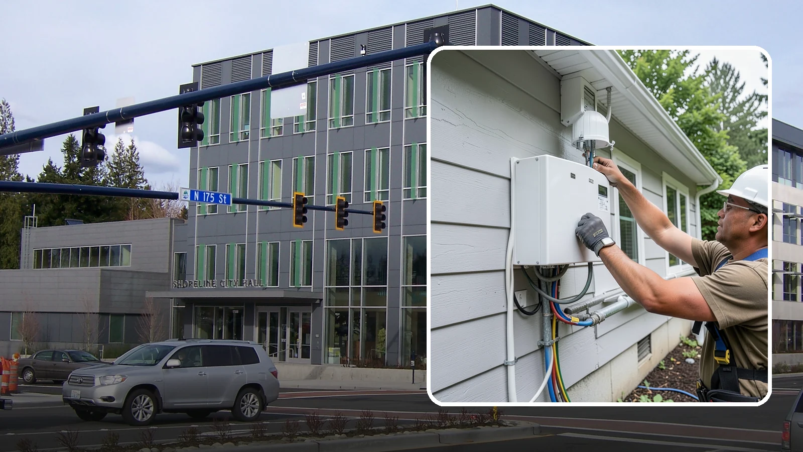Electrical Service Upgrade in Shoreline, King County, WA - We upgrade your home's incoming electrical service to a higher amperage to support modern power demands.