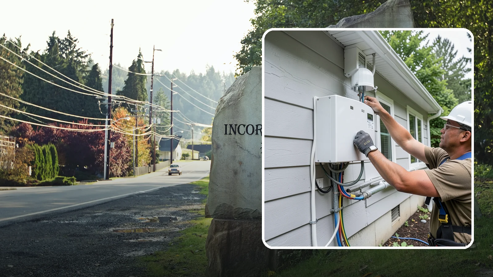 Electrical Service Upgrade in Wilkeson, Pierce County, WA - We upgrade your home's incoming electrical service to a higher amperage to support modern power demands.
