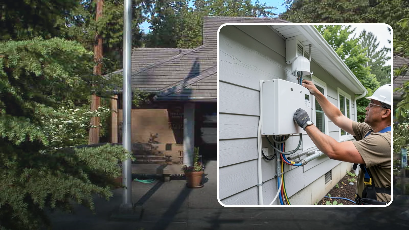 Electrical Service Upgrade in Yarrow Point, King County, WA - We upgrade your home's incoming electrical service to a higher amperage to support modern power demands.