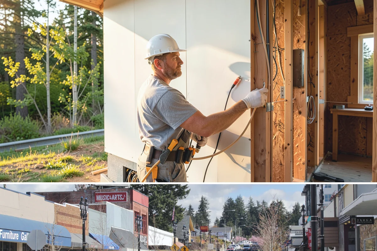 Energy-Efficient Window Installation in Bothell, King County, WA - Drier stretches from spring through early fall give the cleanest, driest installation conditions.