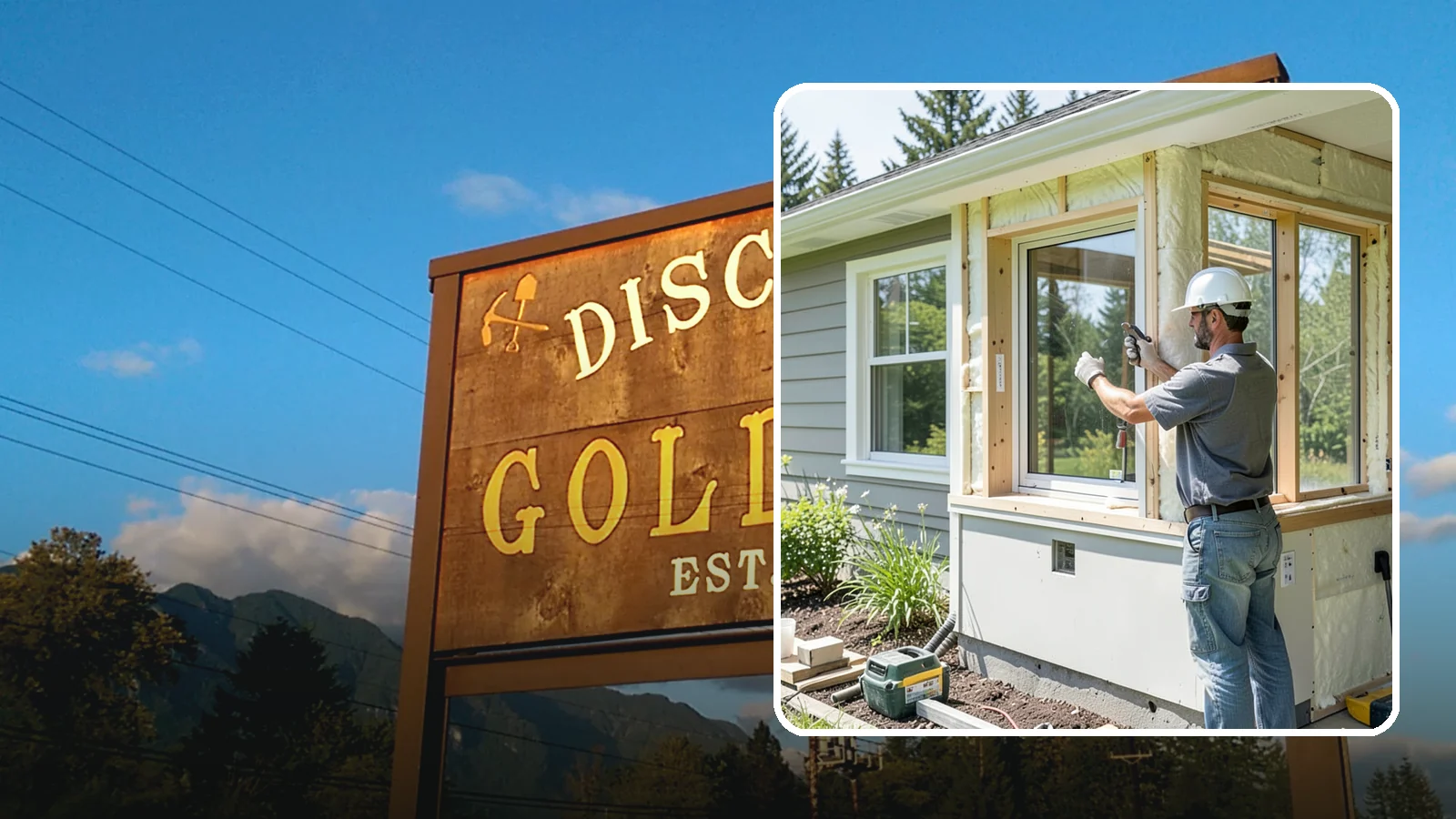 Energy-Efficient Window Installation in Gold Bar, Snohomish County, WA - Installation of high-performance windows built to keep Puget Sound heat in and moisture out.