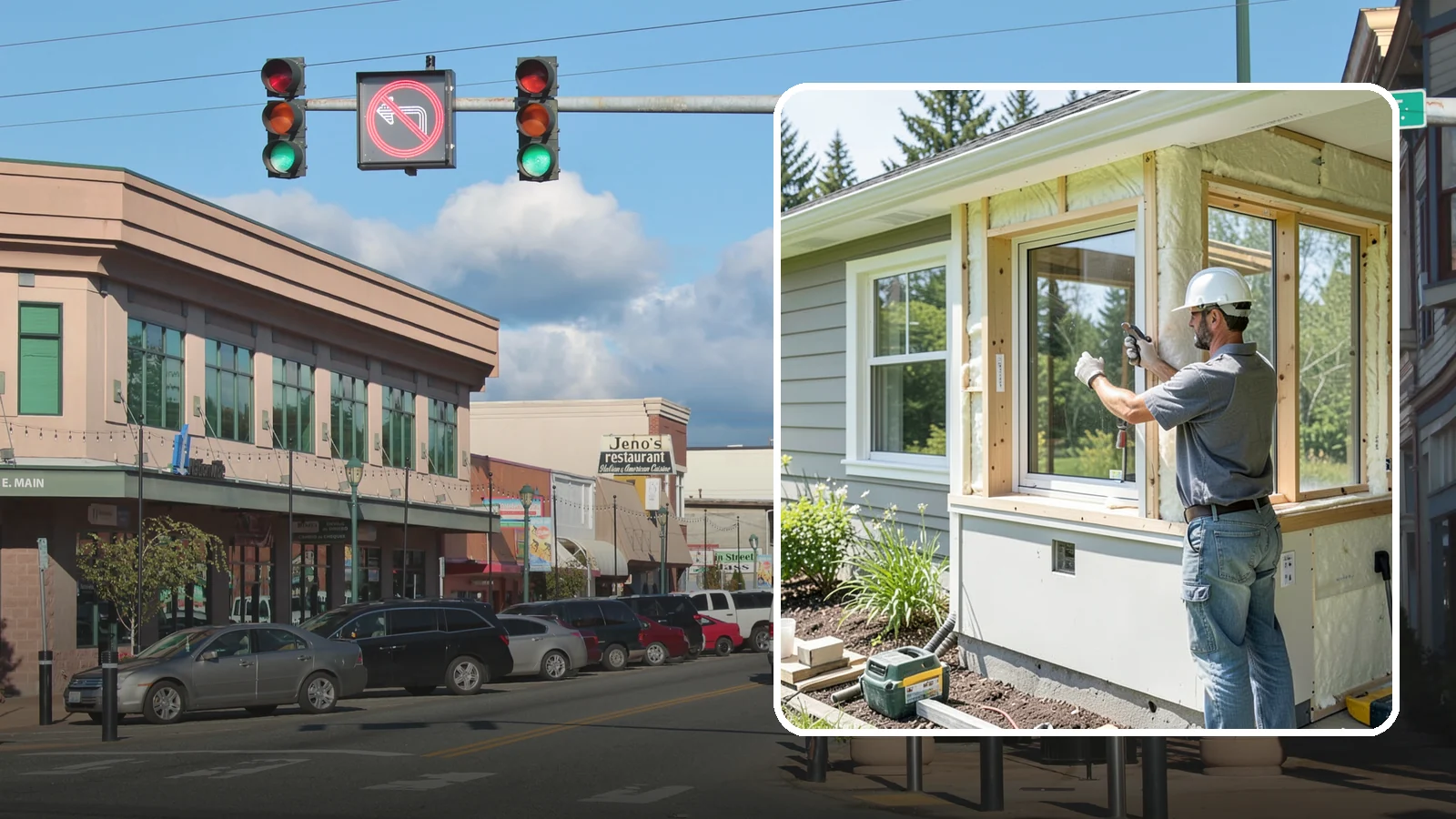 Energy-Efficient Window Installation in Monroe, Snohomish County, WA - Installation of high-performance windows built to keep Puget Sound heat in and moisture out.