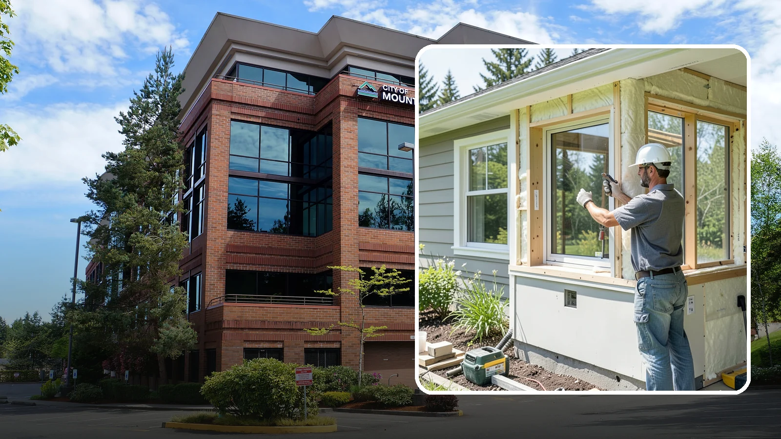 Energy-Efficient Window Installation in Mountlake Terrace, Snohomish County, WA - Installation of high-performance windows built to keep Puget Sound heat in and moisture out.