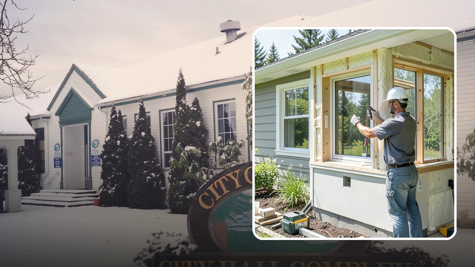 Energy-Efficient Window Installation in Pacific, King County, WA - Installation of high-performance windows built to keep Puget Sound heat in and moisture out.