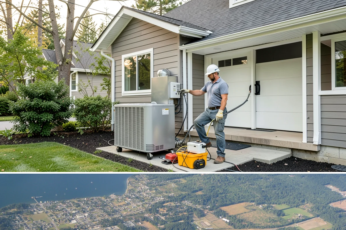 Engineered Hardwood Installation in Coupeville, Island County, WA - Engineered floors tolerate year-round installation, though scheduling during drier months simplifies material handling and site...