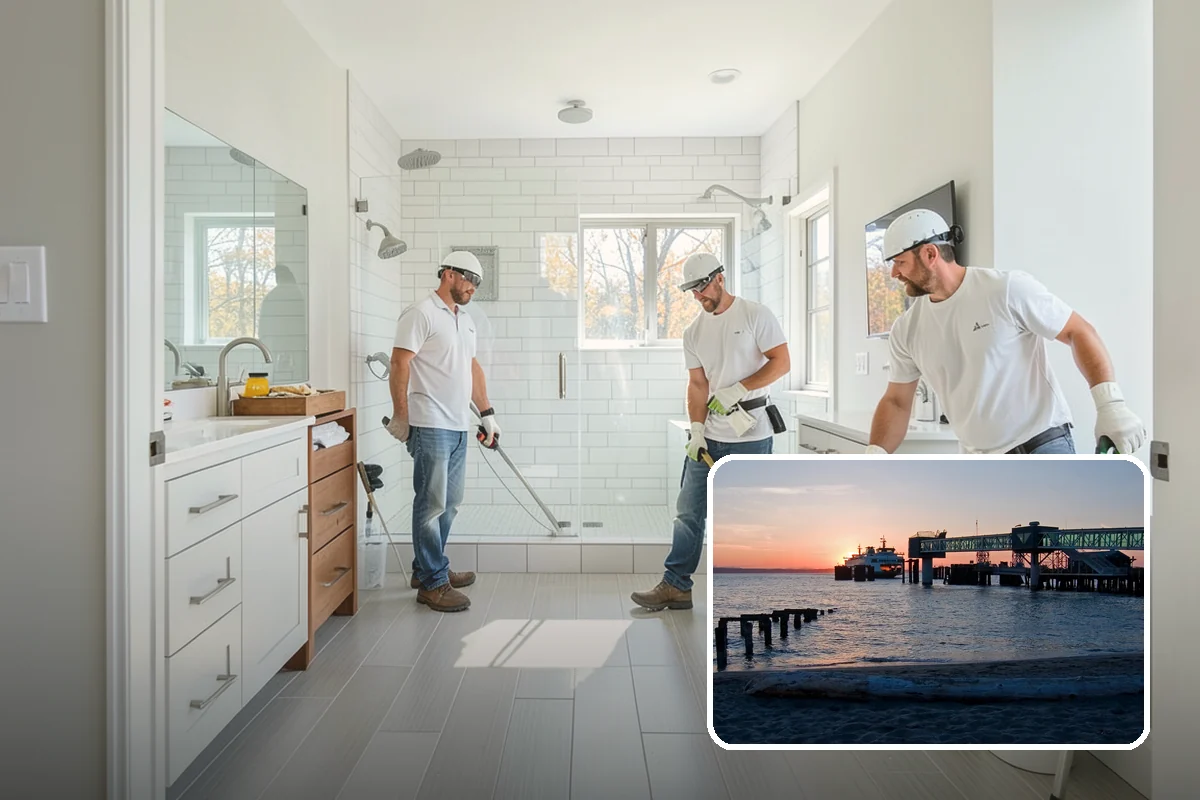 Engineered Hardwood Installation in Edmonds, Snohomish County, WA - Dimensionally stable in humid and variable climates