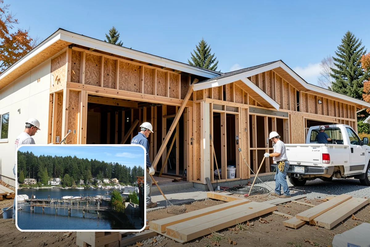 Engineered Hardwood Installation in Gig Harbor, Pierce County, WA - Dimensionally stable in humid and variable climates