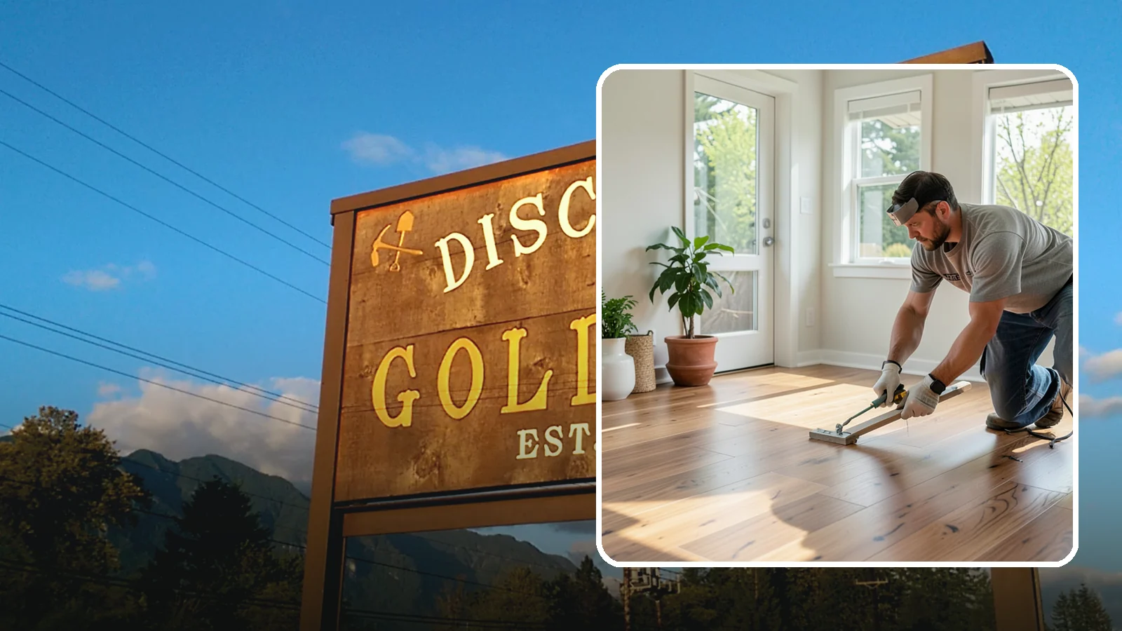 Engineered Hardwood Installation in Gold Bar, Snohomish County, WA - Engineered hardwood installation that delivers real wood beauty with better resistance to Puget Sound moisture swings.
