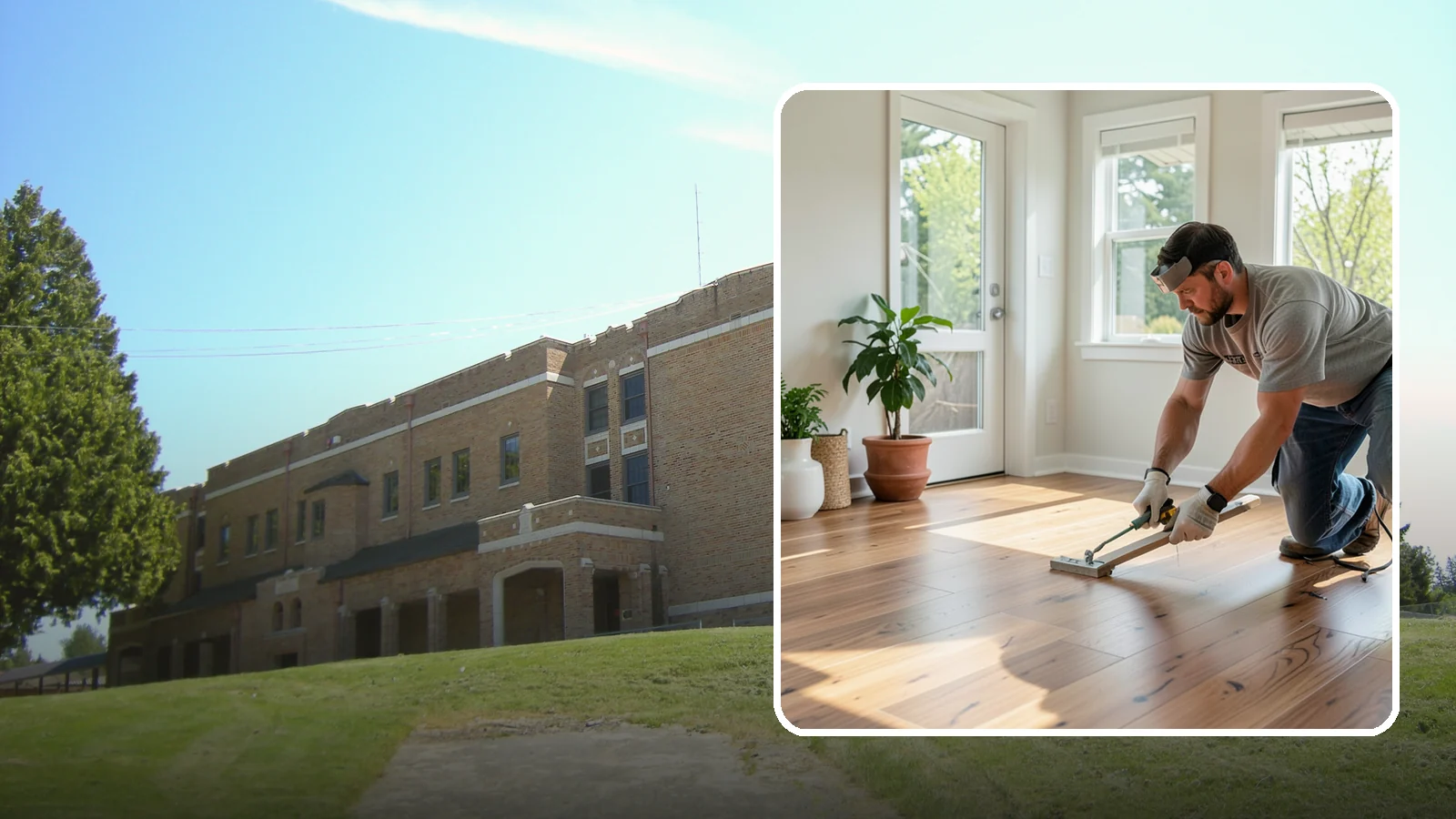 Engineered Hardwood Installation in Maple Valley, King County, WA - Engineered hardwood installation that delivers real wood beauty with better resistance to Puget Sound moisture swings.