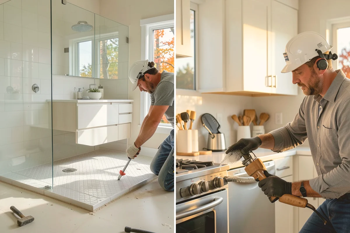 Engineered Hardwood Installation in Milton, King County, WA - Evaluate subfloor type and select install method