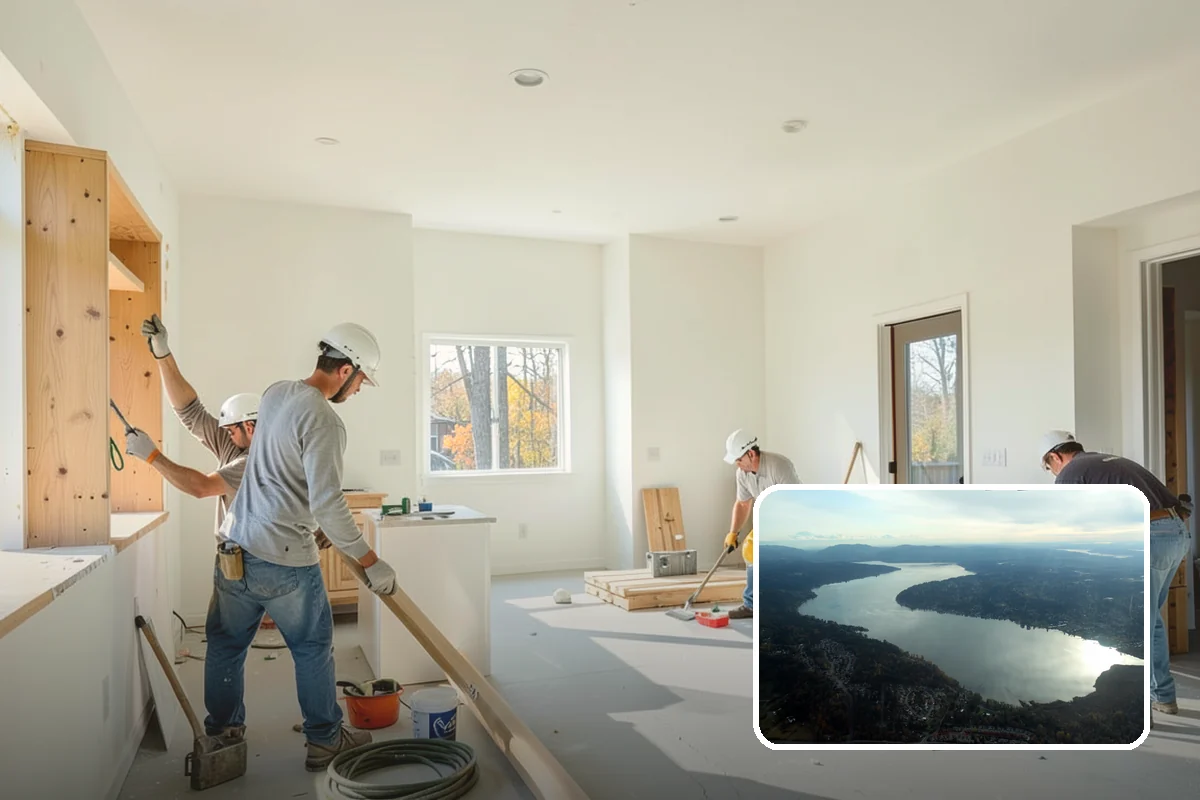 Engineered Hardwood Installation in Sammamish, King County, WA - Dimensionally stable in humid and variable climates