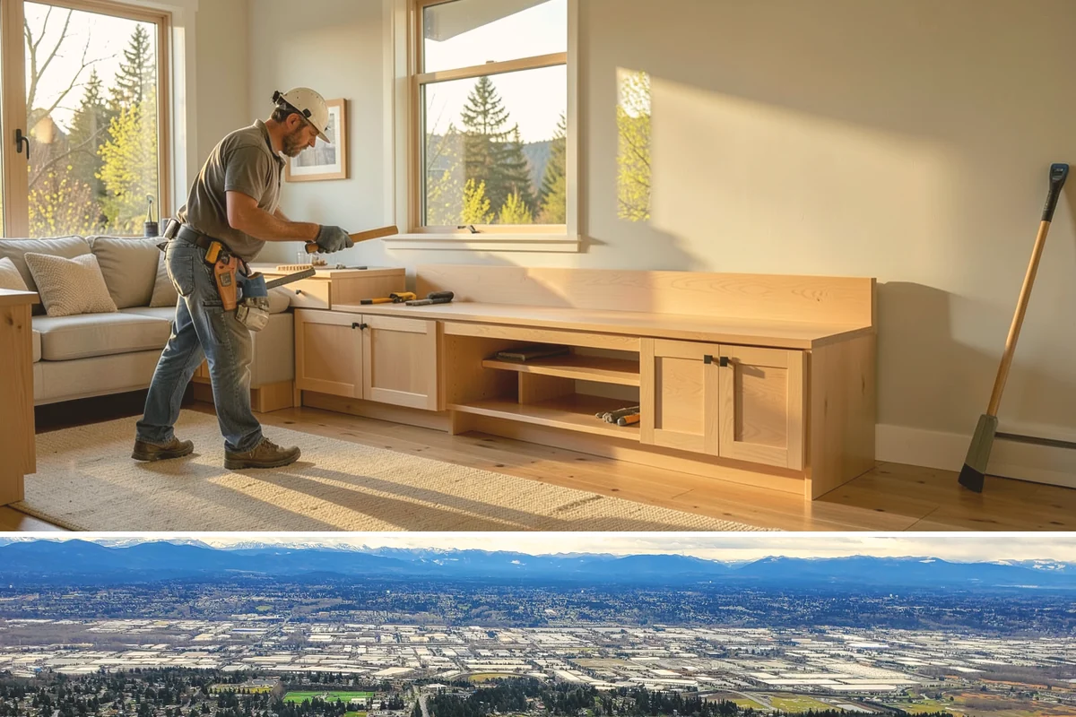 Engineered Hardwood Installation in SeaTac, King County, WA - Engineered floors tolerate year-round installation, though scheduling during drier months simplifies material handling and site...