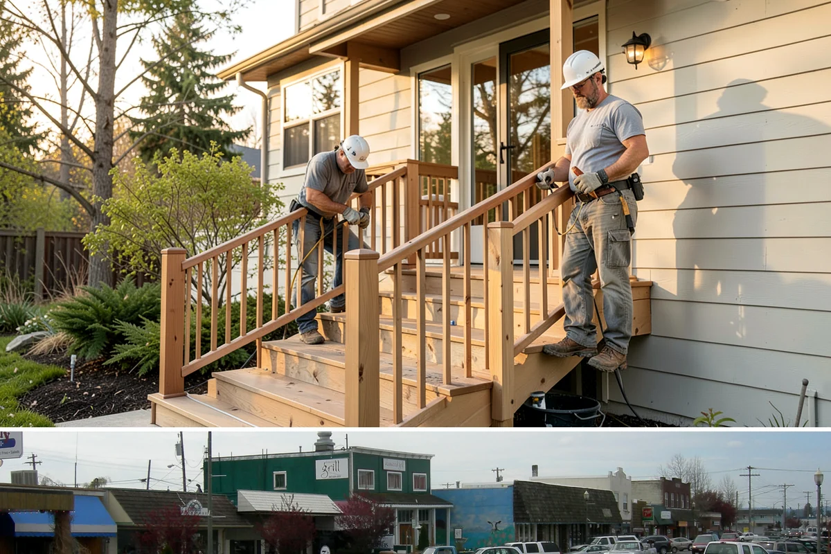 Engineered Hardwood Installation in Stanwood, Snohomish County, WA - Engineered floors tolerate year-round installation, though scheduling during drier months simplifies material handling and site...