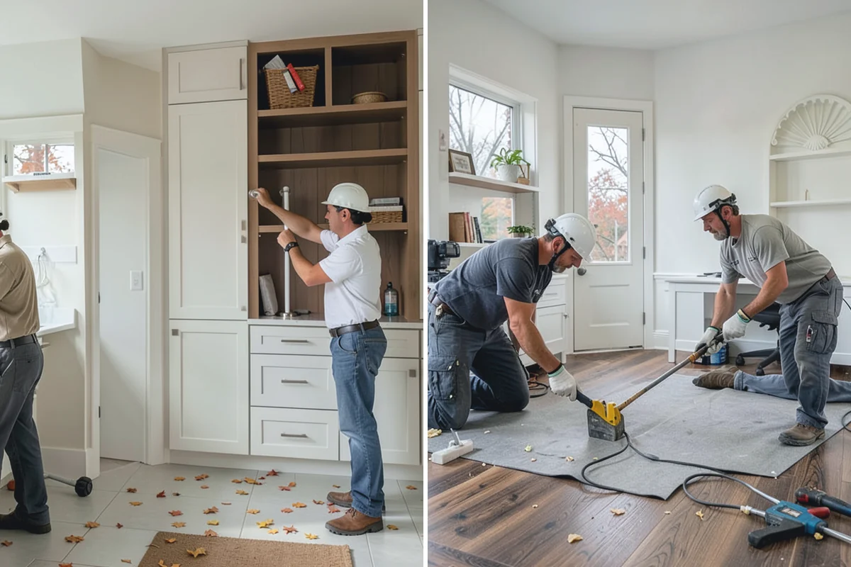 Engineered Hardwood Installation in Sumner, Pierce County, WA - Evaluate subfloor type and select install method