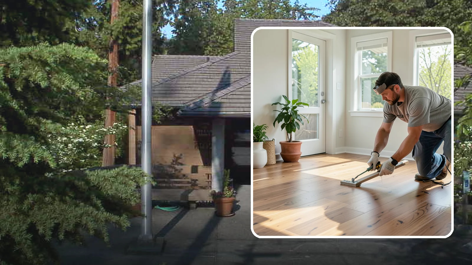 Engineered Hardwood Installation in Yarrow Point, King County, WA - Engineered hardwood installation that delivers real wood beauty with better resistance to Puget Sound moisture swings.