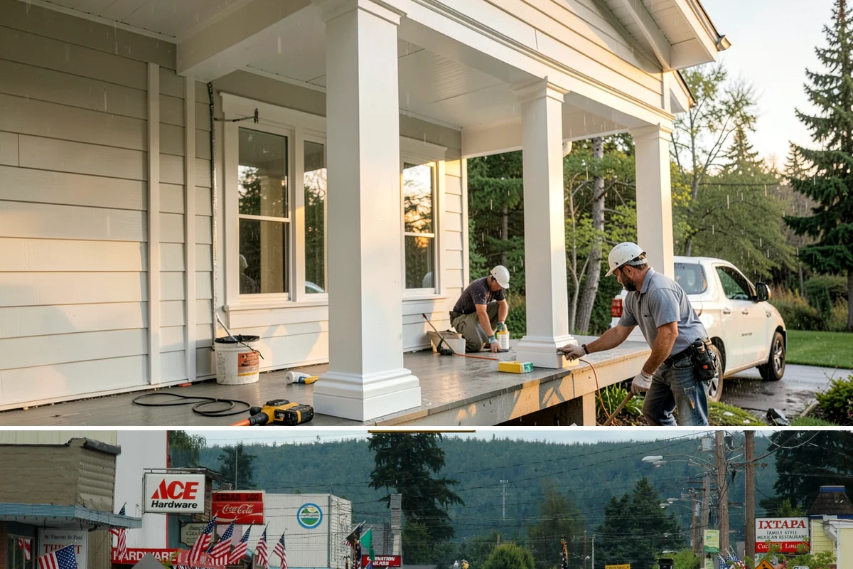 Engineered Wood Siding Installation in Carnation, King County, WA - Drier months help field-cut edges seal and paint before rain arrives, though installation continues year-round with care.