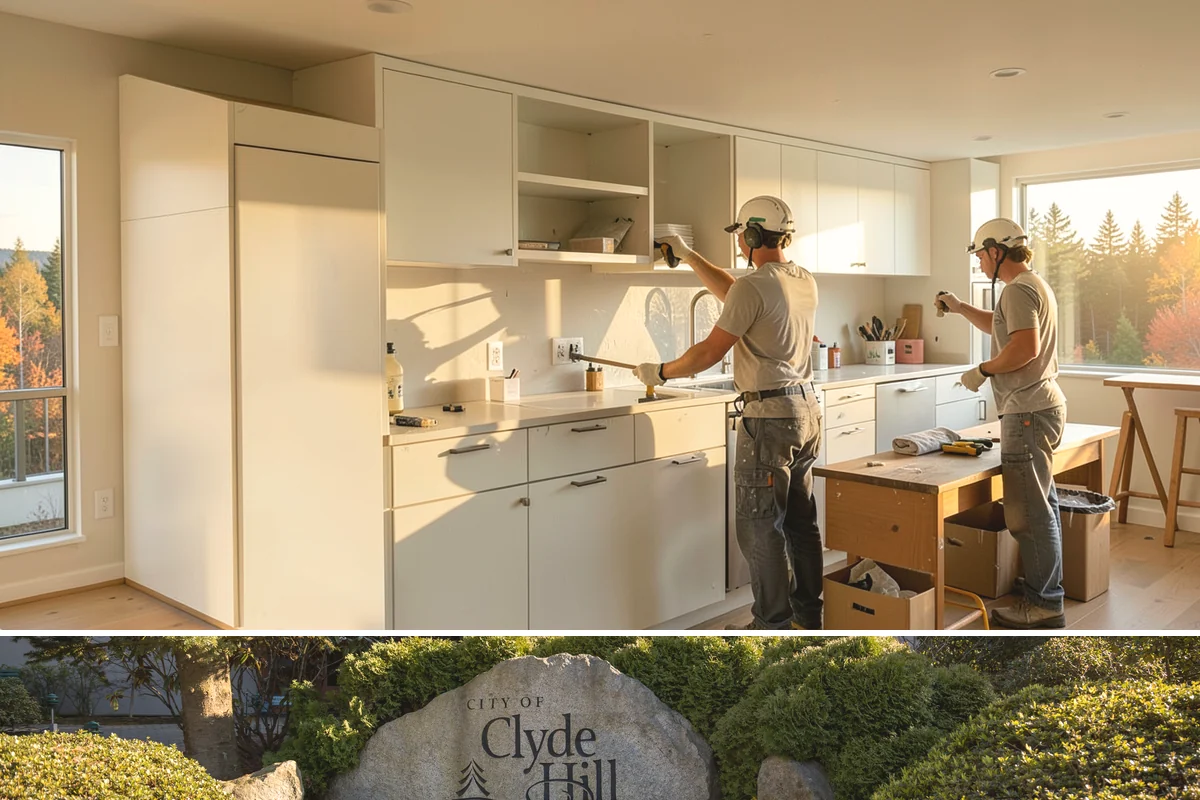 Engineered Wood Siding Installation in Clyde Hill, King County, WA - Drier months help field-cut edges seal and paint before rain arrives, though installation continues year-round with care.