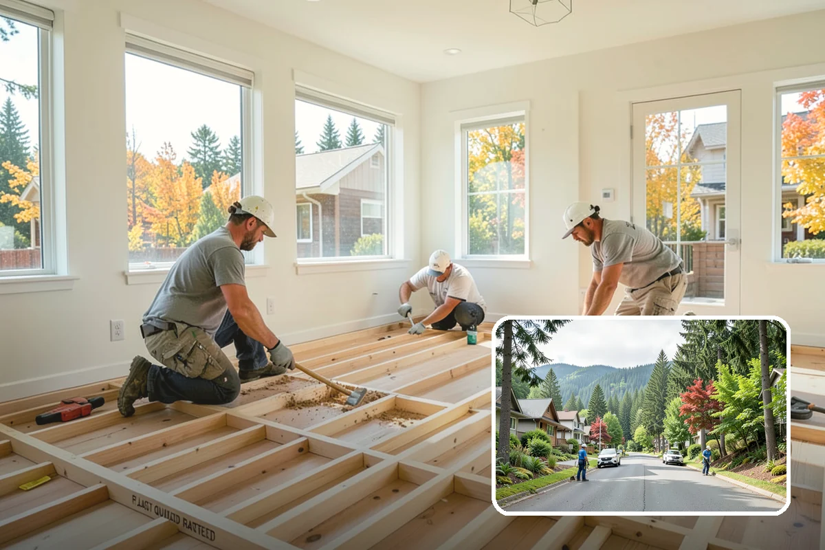 Engineered Wood Siding Installation in Darrington, Snohomish County, WA - Real wood grain texture at a lower cost than cedar
