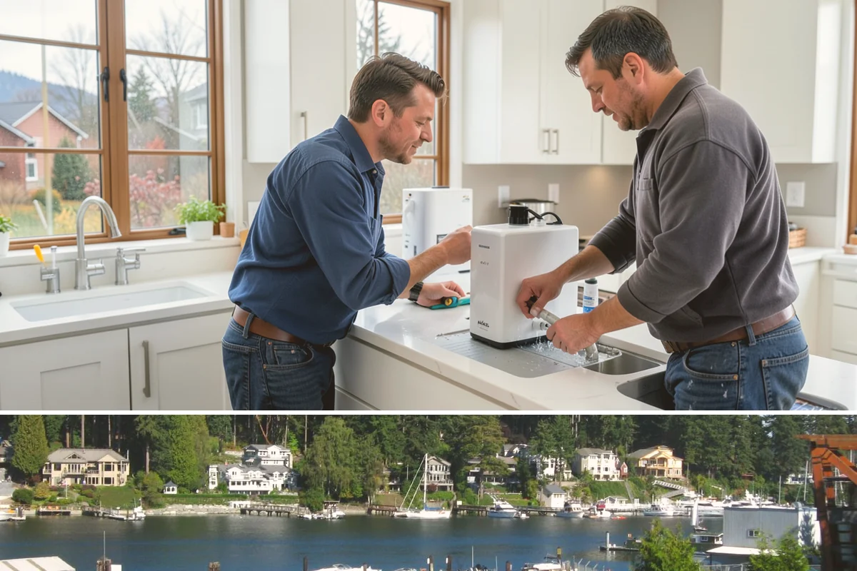 Engineered Wood Siding Installation in Gig Harbor, Pierce County, WA - Drier months help field-cut edges seal and paint before rain arrives, though installation continues year-round with care.