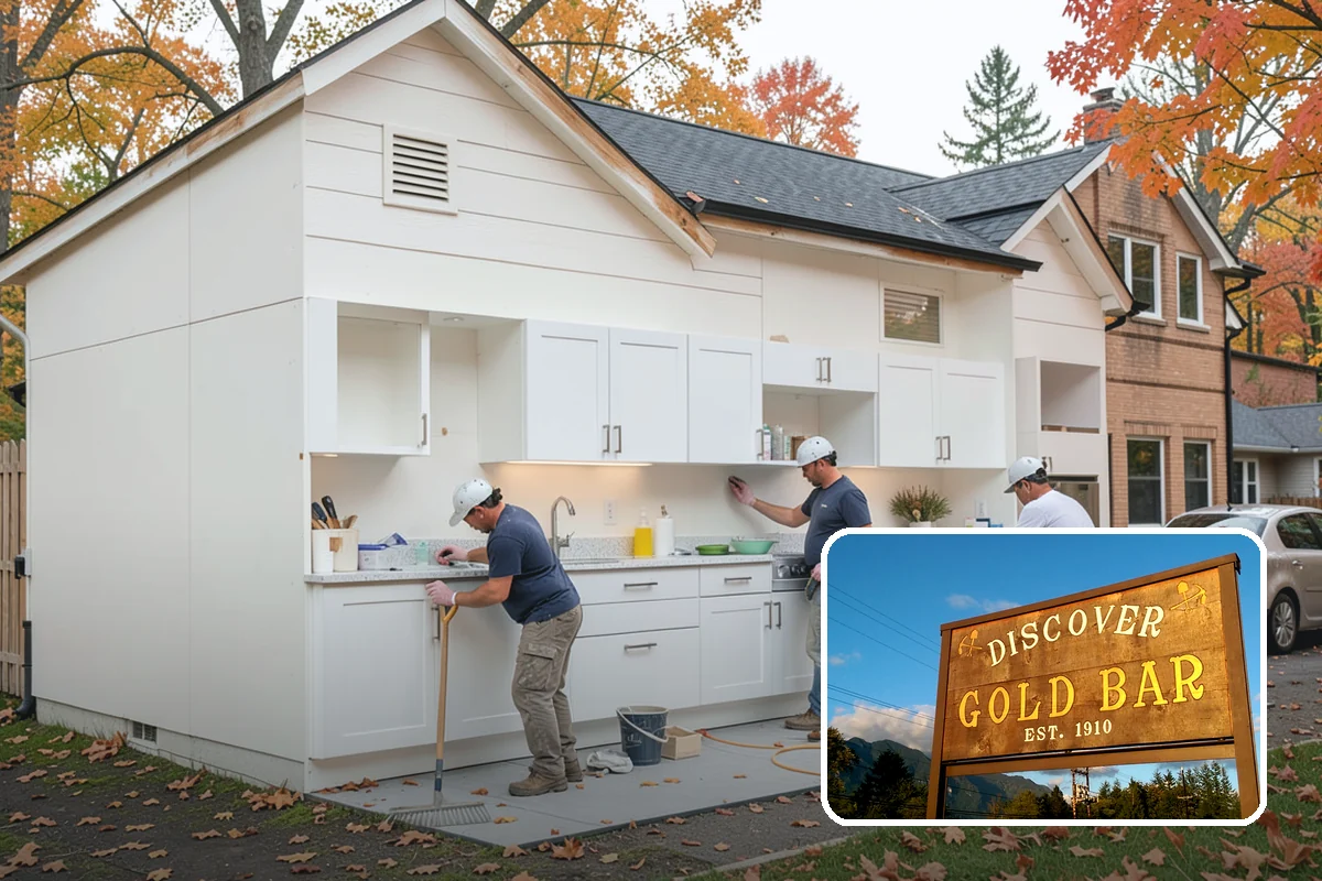 Engineered Wood Siding Installation in Gold Bar, Snohomish County, WA - Real wood grain texture at a lower cost than cedar