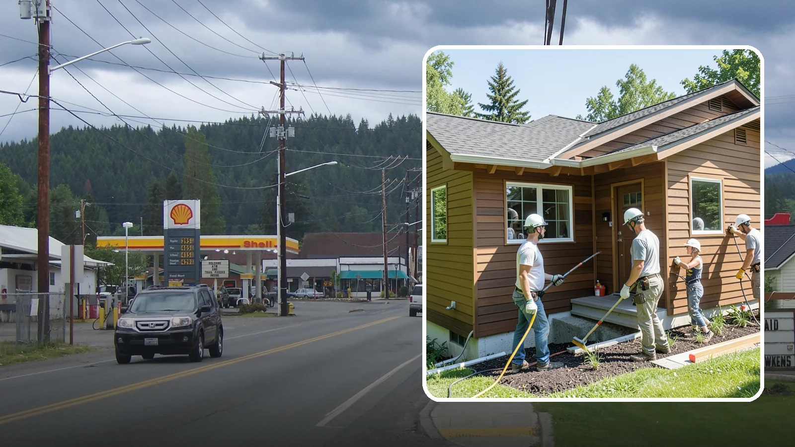 Engineered Wood Siding Installation in Granite Falls, Snohomish County, WA - We install engineered wood siding that delivers the warmth of real wood with enhanced resistance to Northwest moisture.