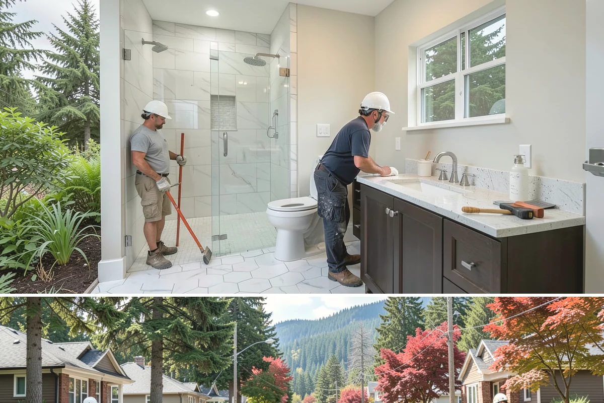Engineered Wood Siding Installation in Hunts Point, King County, WA - Drier months help field-cut edges seal and paint before rain arrives, though installation continues year-round with care.