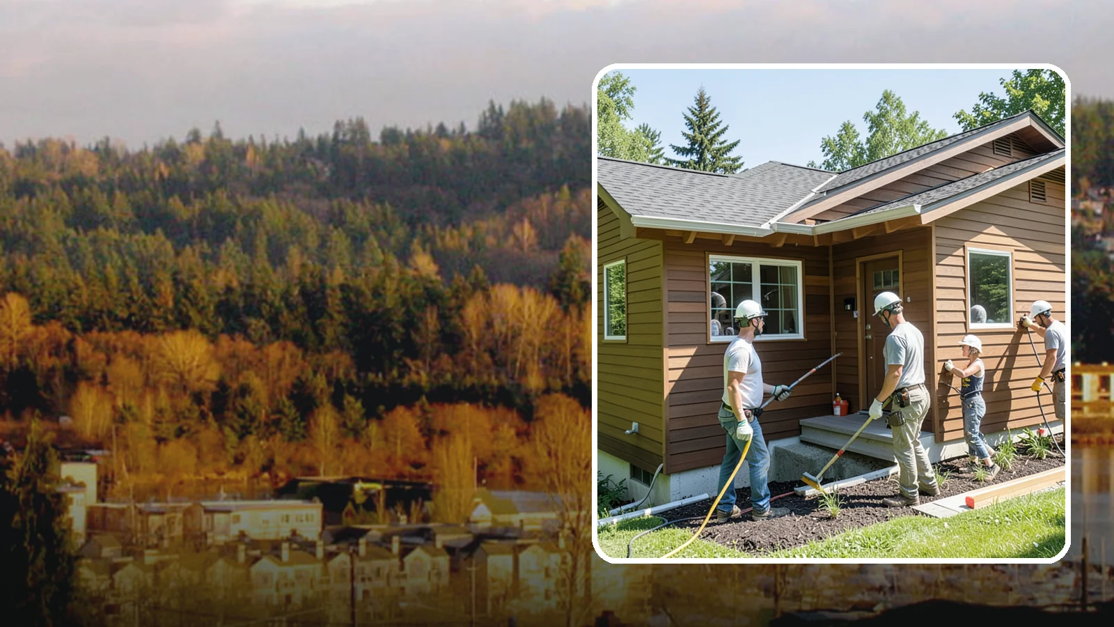 Engineered Wood Siding Installation in Kenmore, King County, WA - We install engineered wood siding that delivers the warmth of real wood with enhanced resistance to Northwest moisture.