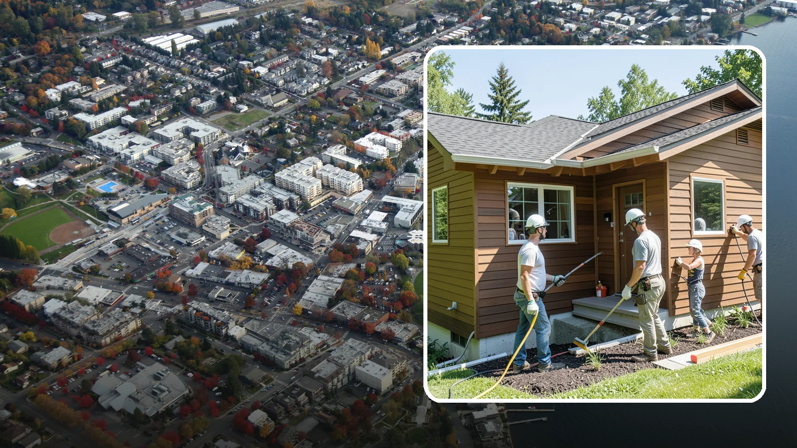 Engineered Wood Siding Installation in Kirkland, King County, WA - We install engineered wood siding that delivers the warmth of real wood with enhanced resistance to Northwest moisture.