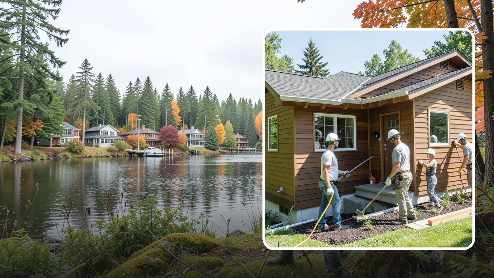 Engineered Wood Siding Installation in La Conner, Skagit County, WA - We install engineered wood siding that delivers the warmth of real wood with enhanced resistance to Northwest moisture.