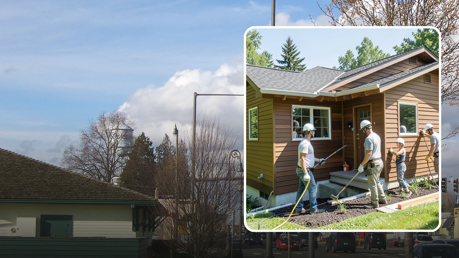 Engineered Wood Siding Installation in Marysville, Snohomish County, WA - We install engineered wood siding that delivers the warmth of real wood with enhanced resistance to Northwest moisture.
