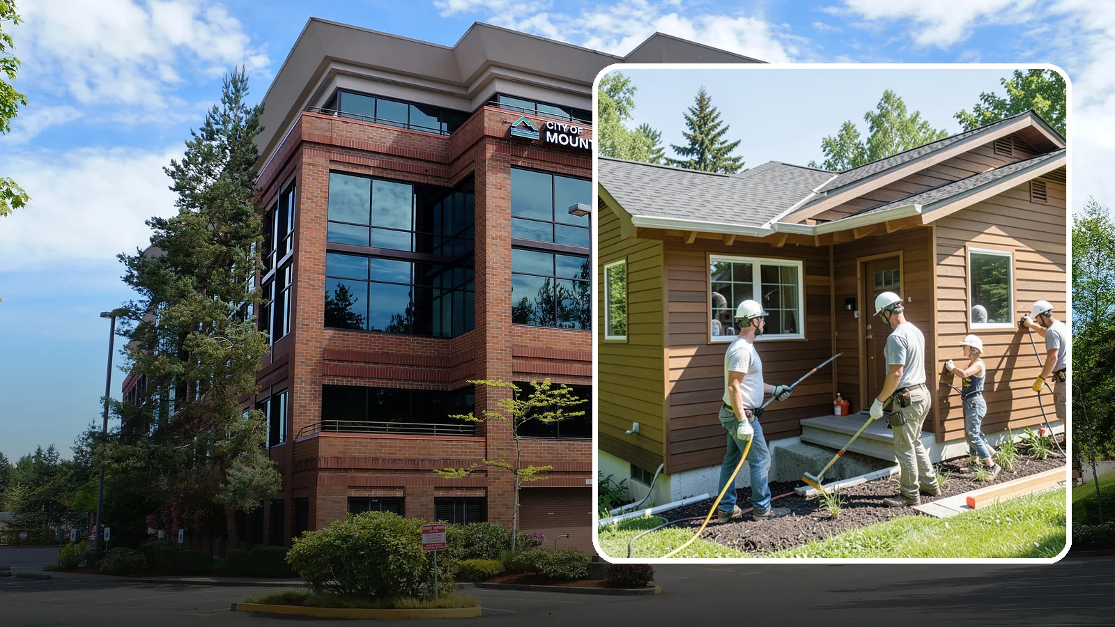 Engineered Wood Siding Installation in Mountlake Terrace, Snohomish County, WA - We install engineered wood siding that delivers the warmth of real wood with enhanced resistance to Northwest moisture.