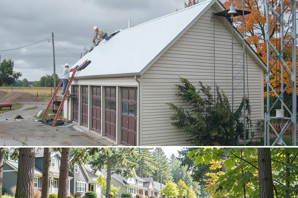 Engineered Wood Siding Installation in Normandy Park, King County, WA - Drier months help field-cut edges seal and paint before rain arrives, though installation continues year-round with care.