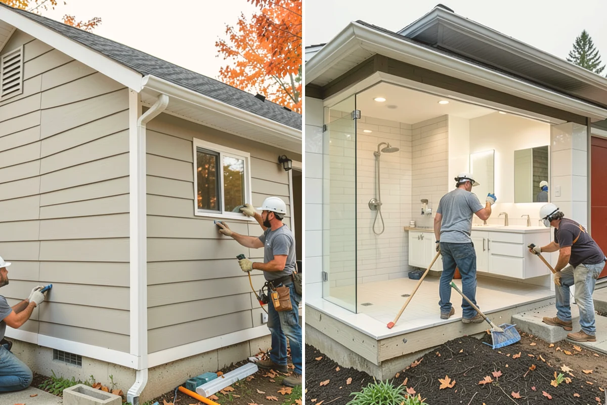 Engineered Wood Siding Installation in Orting, Pierce County, WA - Pick profile, texture, and finish for the engineered boards